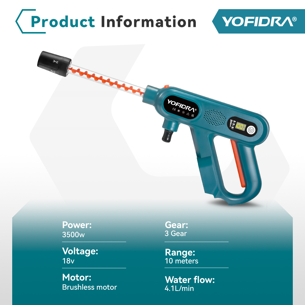 YOFIDRA 3500W pistolet de lava - Car Shampoo Ph avis et prix