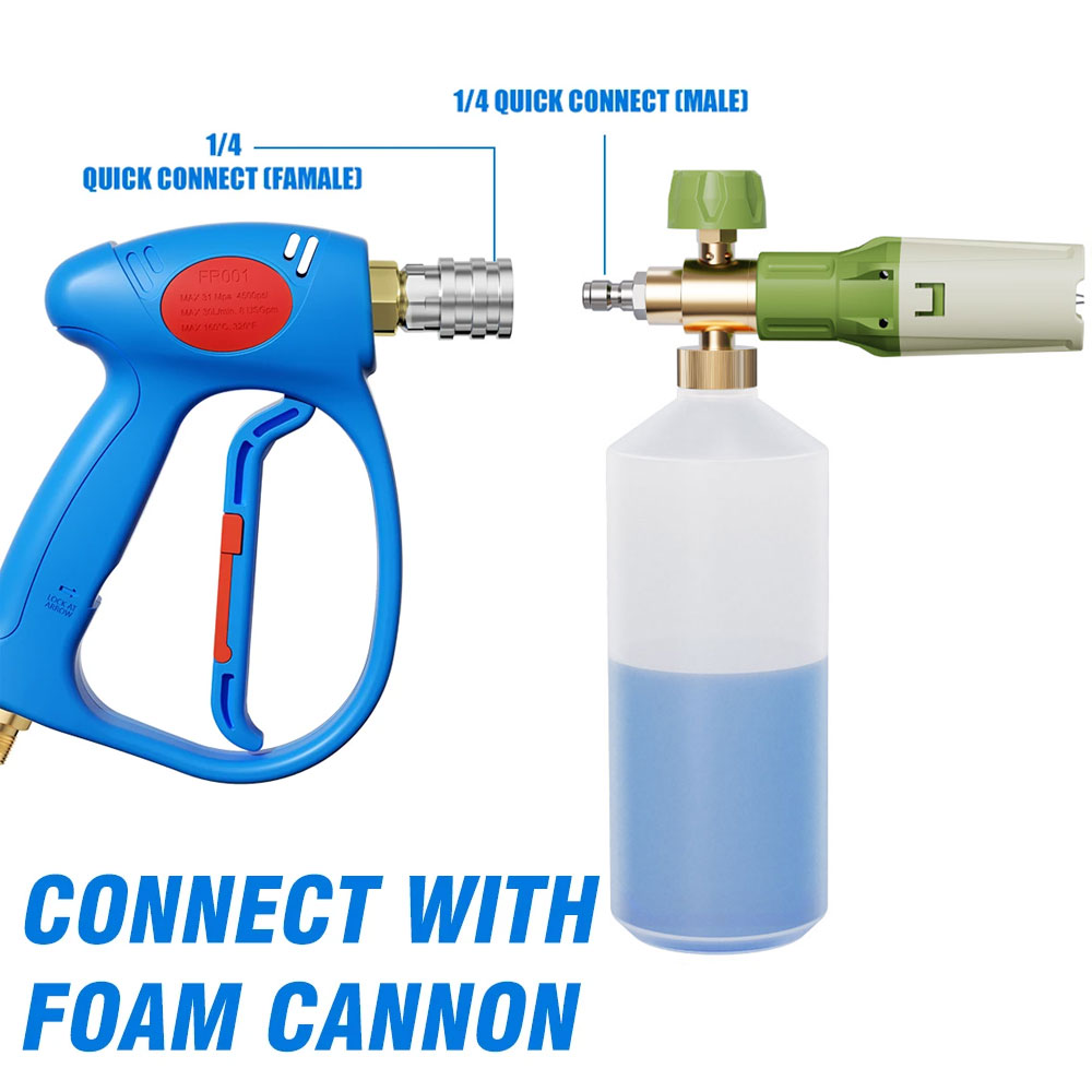 Pistolet à mousse en aluminium - Pressure Washer Foam Gun avis et prix